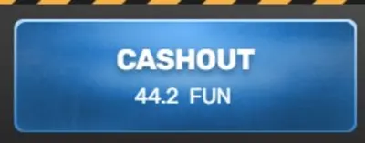 Tower Rush bouton CASHOUT